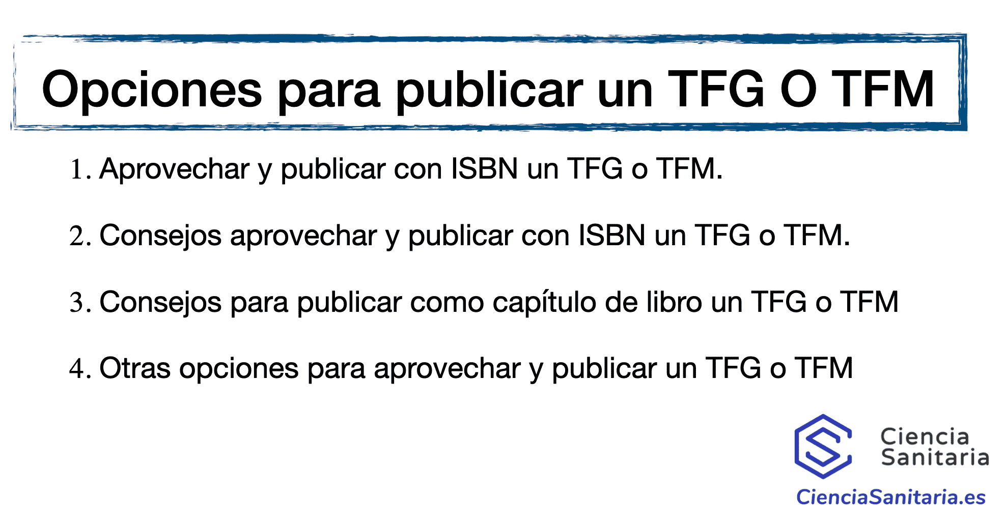 Publicar TFG o TFM